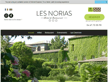 Tablet Screenshot of les-norias.fr